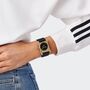 Adidas Unisex Uhr RETRO POP ONE Silikon schwarz AOST24080