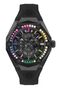 Philipp Plein Herren Uhr Analog Quarz THE $KULL SPIKES PWPWA0524 Silikon