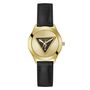 Guess Damen Uhr Armbanduhr TRI PLAQUE GW0744L2 Leder