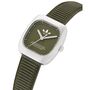 Adidas Unisex Uhr RETRO WAVE ONE Leder grn AOSY24526