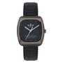 Adidas Unisex Uhr RETRO WAVE ONE Leder schwarz AOSY24527