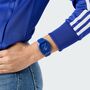 Adidas Unisex Uhr RETRO WAVE TWO Silikon blau AOSY24530
