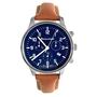 Aristo Herren Messerschmitt Uhr Fliegeruhr Chronograph ME42CH-L Leder