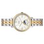 Fossil Damen Uhr Armbanduhr Edelstahl Bicolor ES5166 JACQUELINE