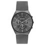 Skagen Herren Uhr Armbanduhr Chronograph Grenen Edelstahl SKW6821