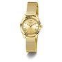 Guess Damen Uhr Armbanduhr GD MINI LUNA GW0842L2 Edelstahl gold