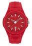 Plein Sport Unisex Uhr Analog Quarz NEW FEARLESS Rot PSHDA0224 Silikon