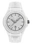 Plein Sport Unisex Uhr Analog Quarz NEW FEARLESS Weiss PSHDA0324 Silikon