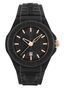 Plein Sport Unisex Uhr Analog Quarz NEW FEARLESS Schwarz PSHDA0524 Silikon