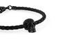Philipp Plein Herren Armband Leder Edelstahl IP Black PLEIN ELITE PJOEA15BU