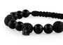 Philipp Plein Herren Armband Textil Edelstahl IP Black PLEIN ELITE  PJNEA12BU