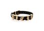 Philipp Plein Damen Armband Edelstahl IP Gold Leder LETTERING PJ1AA22BU