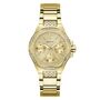 Guess Damen Uhr Armbanduhr Envy GW0878L2 Edelstahl gold