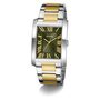 Guess Herren Uhr Armbanduhr Clyde GW0896G3 Edelstahl bicolor