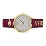 Versace Damen Uhr Armbanduhr V-Circle VE8104322 Leder