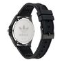 Adidas Unisex Uhr ICONIC ONE Silikon schwarz AOFH25001