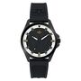 Adidas Unisex Uhr ICONIC ONE Silikon schwarz AOFH25001
