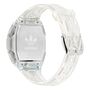 Adidas Unisex Uhr DIGITAL Athletics One Kunststoff transparent AOFH25003