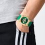 Adidas Unisex Uhr City Tech Silikon gr�n AOFH25011