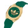 Adidas Unisex Uhr City Tech Silikon gr�n AOFH25011