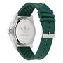 Adidas Herren Uhr Edelstahl Silikon gr�n AOSY25022