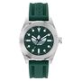 Adidas Herren Uhr Edelstahl Silikon gr�n AOSY25022