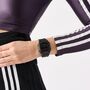 Adidas Unisex Uhr DIGITAL Silikon schwarz AOST25029