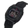 Adidas Unisex Uhr DIGITAL Silikon schwarz AOST25029