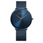 Bering Unisex Uhr Armbanduhr Ultra-Slim blau - 15739-397 Edelstahl