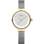Bering Damen Uhr Armbanduhr Solar Gold  - 14631-024 Edelstahl