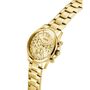 Guess Damen Uhr Armbanduhr BAILEY GW0933L2 Edelstahl gold