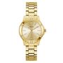 Guess Damen Uhr Armbanduhr MIST GW0948L2 Edelstahl gold