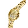 Guess Damen Uhr Armbanduhr HARLOW GW0950L2 Edelstahl gold