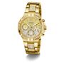 Guess Damen Uhr Armbanduhr HARLOW GW0950L2 Edelstahl gold