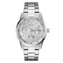 Guess Herren Uhr Armbanduhr TREY GW0963G1 Edelstahl silber