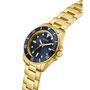 Guess Herren Uhr Armbanduhr CLIFF GW0968G2 Edelstahl gold