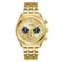 Guess Herren Uhr Armbanduhr DAWSON GW0971G2 Edelstahl gold