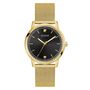 Guess Herren Uhr Armbanduhr CHANDLER GW0974G2 Edelstahl gold