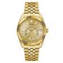 Guess Herren Uhr Armbanduhr JADEN GW0977G2 Edelstahl gold