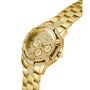 Guess Herren Uhr Armbanduhr REGAL GW0990G2 Edelstahl gold