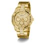 Guess Herren Uhr Armbanduhr REGAL GW0990G2 Edelstahl gold
