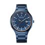 Bering Herren Uhr Armbanduhr Edelstahl blau 14442-797 Solar 