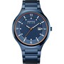 Bering Herren Uhr Armbanduhr Edelstahl blau 14442-797 Solar 