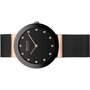 Bering Damen Uhr Armbanduhr Slim Ceramic - 11435-166 Meshband