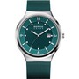Bering Herren Uhr Armbanduhr Edelstahl gr�n 14442-808 Solar 