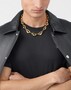 Philipp Plein Unisex Kette Halskette Edelstahl IP Gold PLEIN EDGE PJPEA16NU