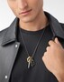 Philipp Plein Herren Kette Halskette Edelstahl IP Gold PLEIN VALENTINE PJHGA02NU