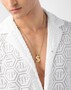 Philipp Plein Herren Kette Halskette Edelstahl IP Gold PLEIN VALENTINE PJHGA08NU