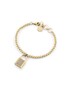 Philipp Plein Damen Armband Armkette Edelstahl IP Gold PLEIN VALENTINE PJHGA18BU