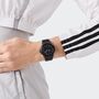 Adidas Unisex Uhr EXPRESSION THREE Edelstahl schwarz AOFH25504